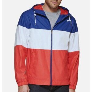 Club Room Men's Rubberized Rain Hoodie/Windbreaker. New With Tags $125. XXL.